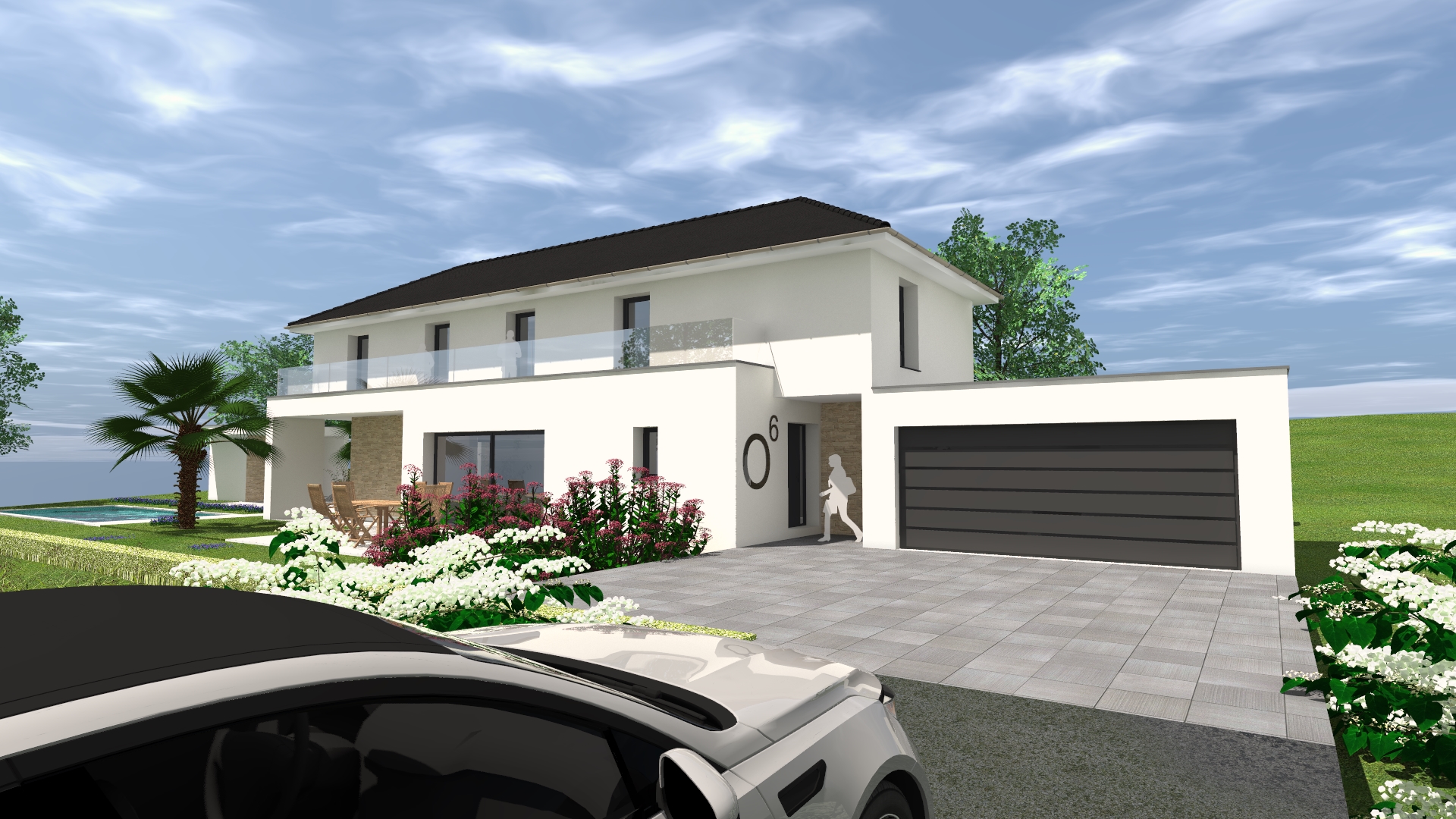 BERENTZWILLER Maison sur mesure sur terrain de 6.33 ares, emplacement exceptionnel
