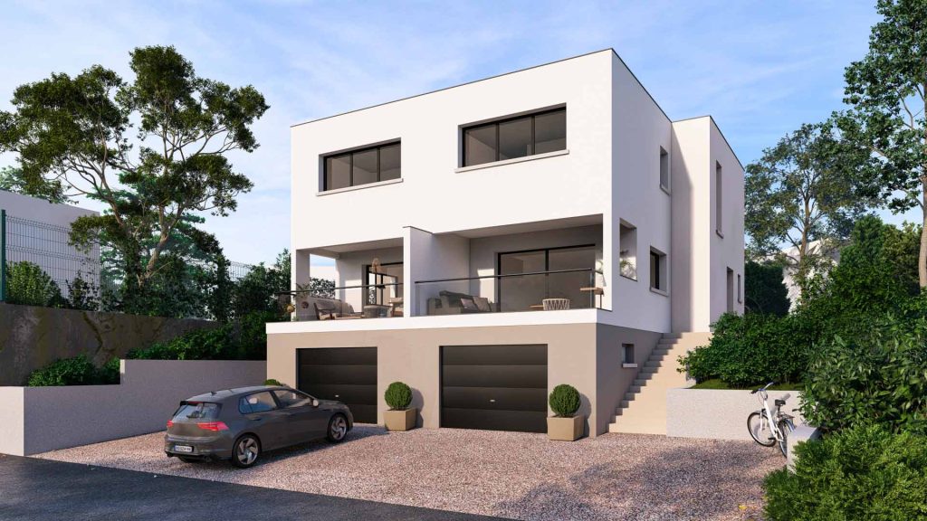 À vendre, appartement triplex de 92m² à GALFINGUE