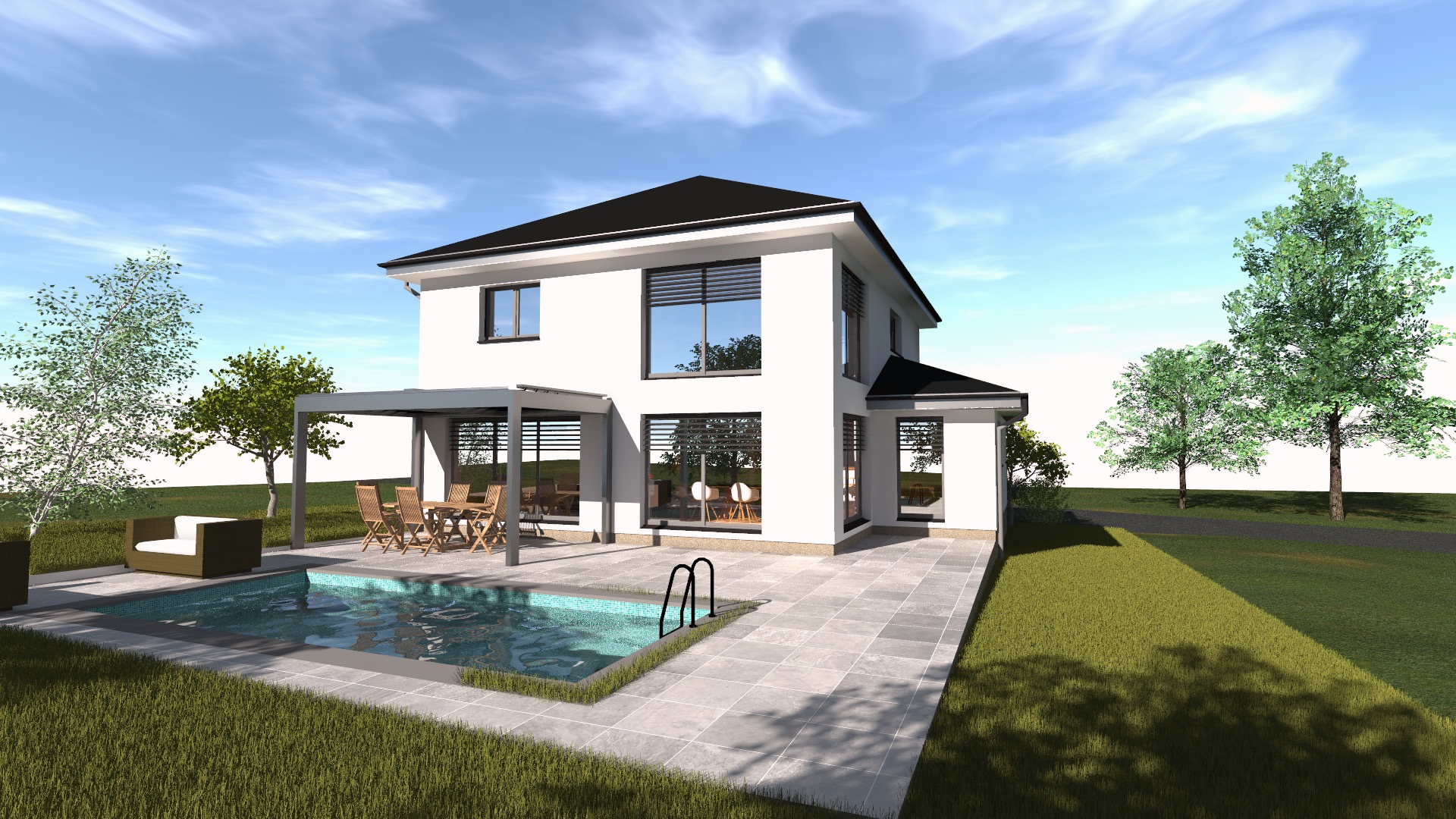 BANTZENHEIM proche Allemagne maison sur mesure 130m²