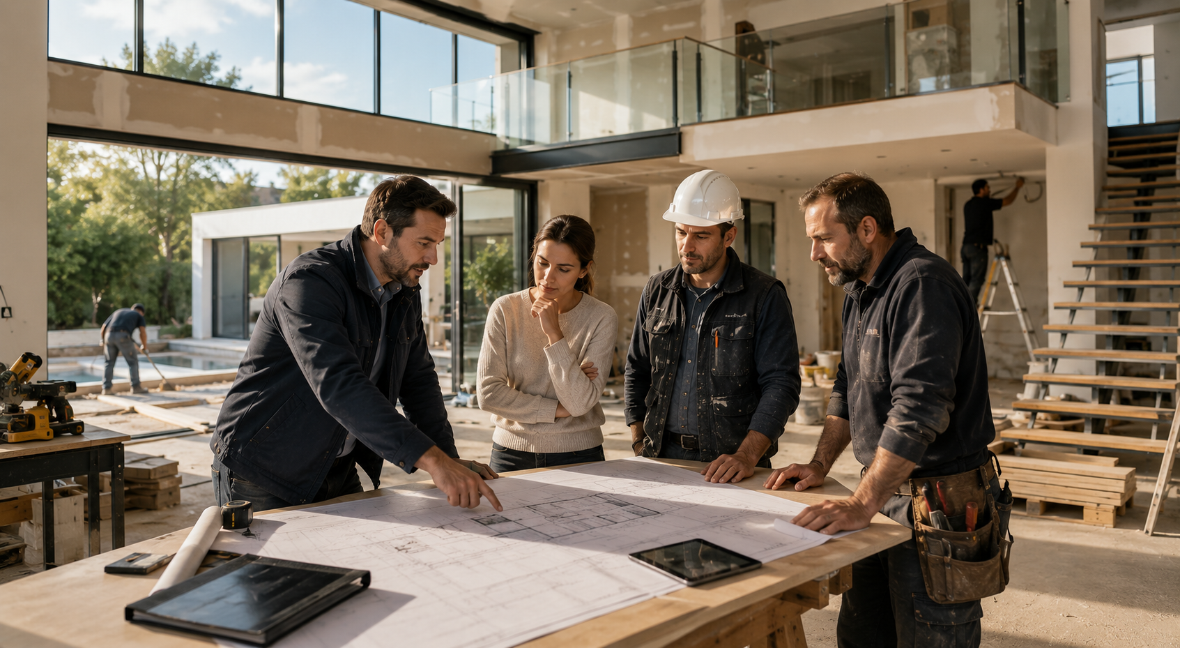 Coordination complète des travaux à Wintzenheim proche de Colmar